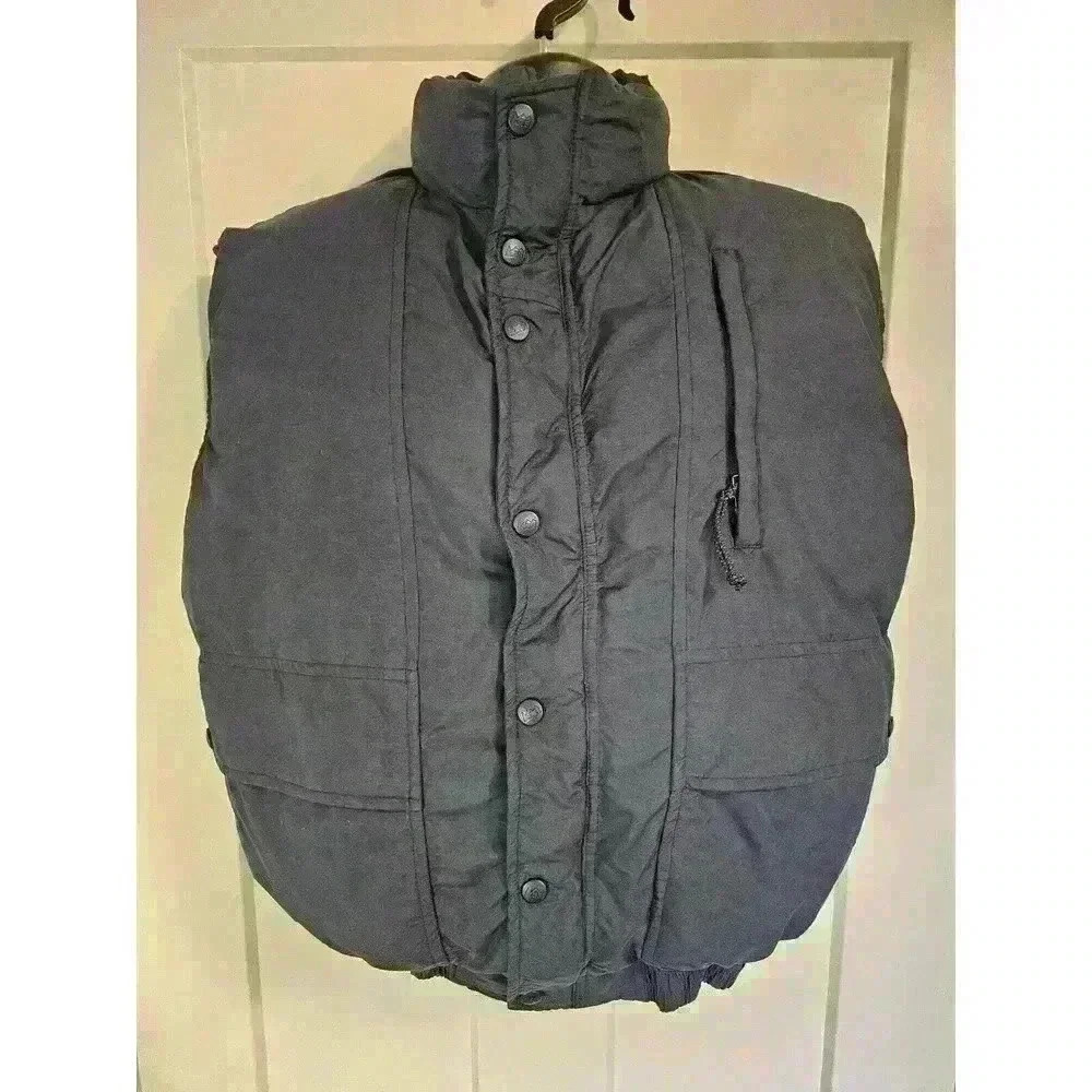 REI Navy Blue Women’s Vintage Goose Down Vest Size Medium